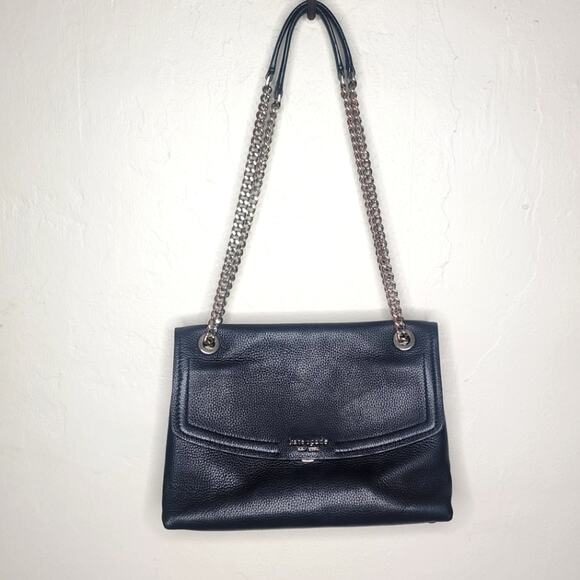 Kate Spade Florence Black Chain Strap Shoulder Bag - Picture 1 of 12